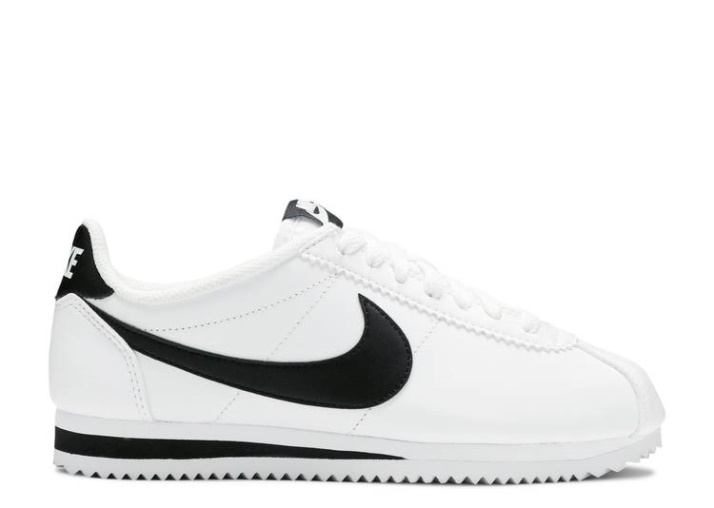 Nike Wmns Classic Cortez Cuero - Blanco Negro