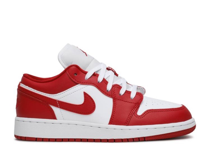 Air Jordan 1 Low Gs - Rojo Gimnasio