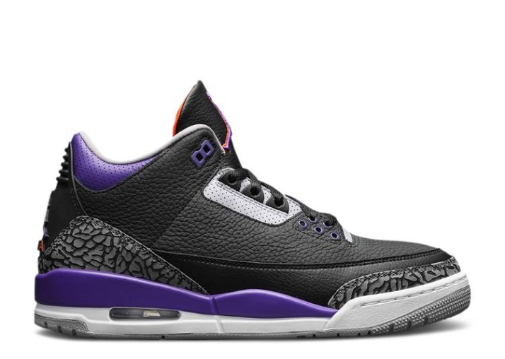 Air Jordan 3 Retro - Court Púrpura