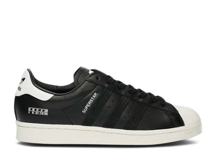 Adidas Superstar - Etiqueta De Talla Core Black/off White