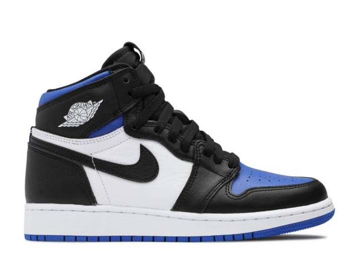 Air Jordan 1 Retro Alto Y Gs - Royal Toe