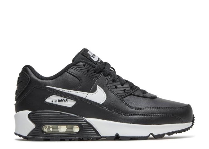 Nike Air Max 90 Gs - Negro Blanco