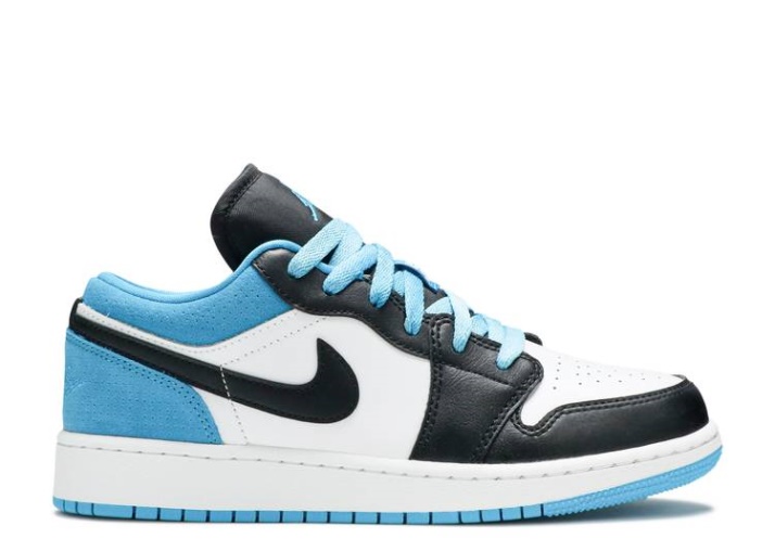 Air Jordan 1 Low Se Gs - Láser Azul