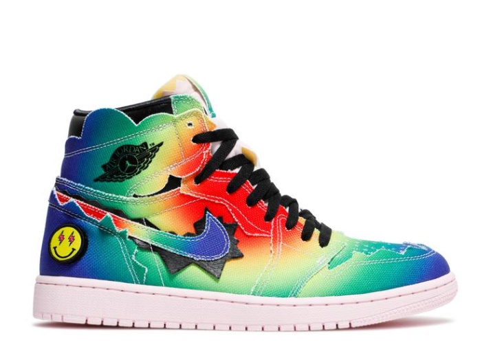 J. Balvin X Air Jordan 1 Retro Og High - Colores Y Vibras