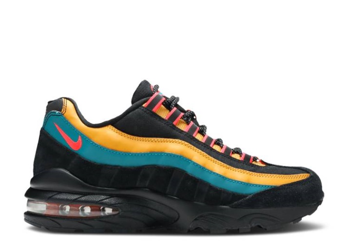 Nike Air Max 95 Se Gs - Negro Abeto Brillante