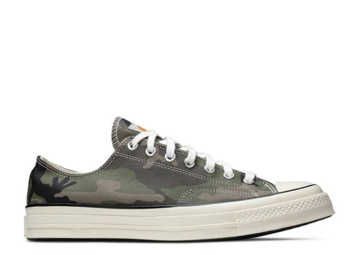 Converse Carhartt Wip X Chuck 70 Low - Verde Camuflaje