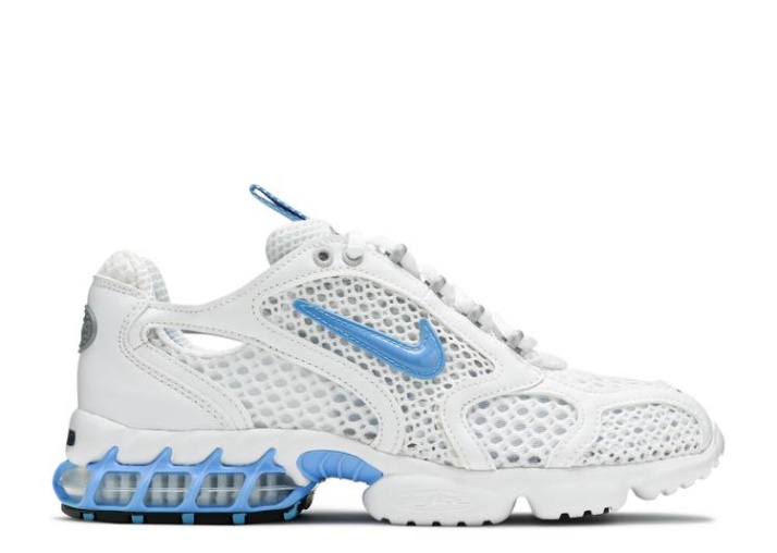 Nike Wmns Air Zoom Spiridon Cage 2 - Blanco Universidad Azul