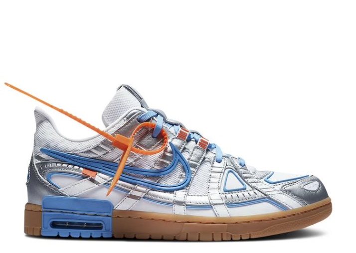Nike Off White X Air Rubber Dunk - Azul Universitario