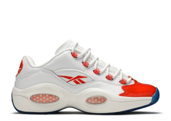 Reebok Question Low Patente - Naranja Intenso