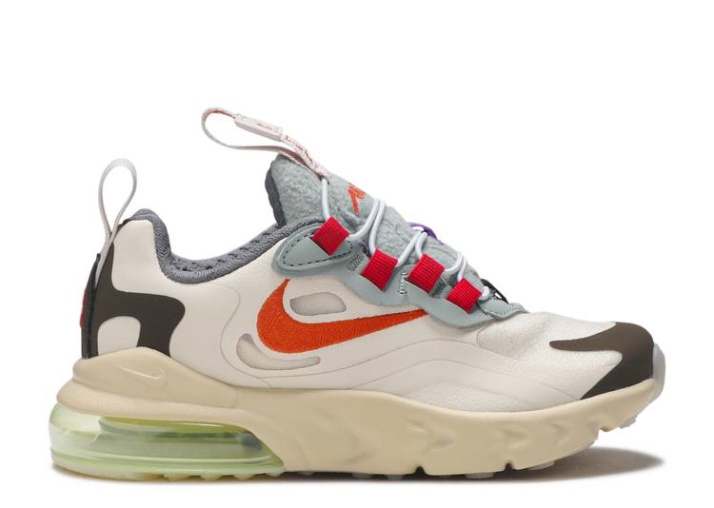 Nike Travis Scott X Air Max 270 React Eng Ps - Senderos De Cactus