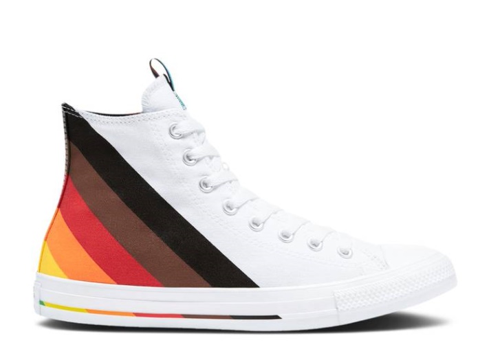 Converse Chuck Taylor All Star High - Orgullo Blanco/rojo Universitario