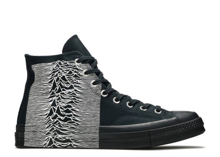 Converse Joy Division X Placeres X Chuck 70 Alto - Negro Blanco
