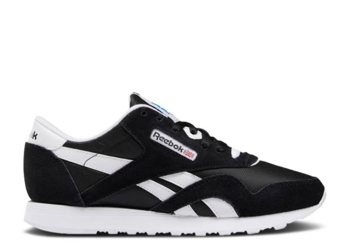 Reebok Wmns Classic Nylon - Negro Blanco