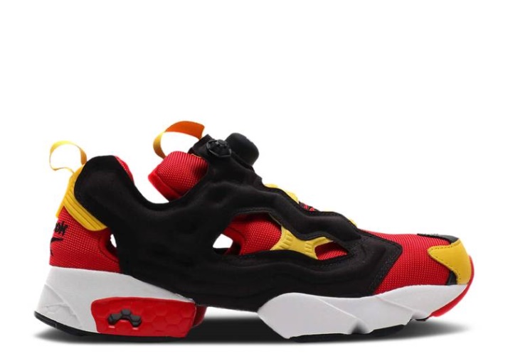 Reebok Instapump Fury Og - Amarillo Escarlata