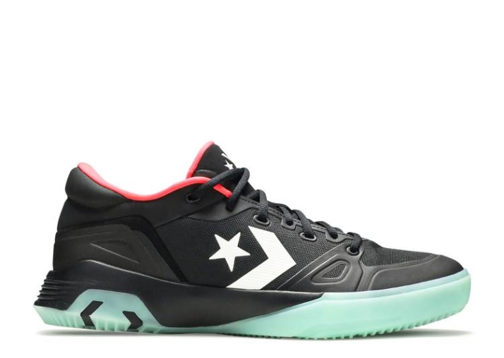 Converse G4 Low - Colección Solstice Negro/rojo Solar/menta Fresca