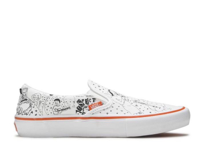 Vans No-comply X Daniel Johnston X Slip-on Pro - Garabatos