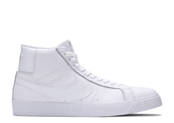 Nike Zoom Blazer Mid Sb - Triple Blanco