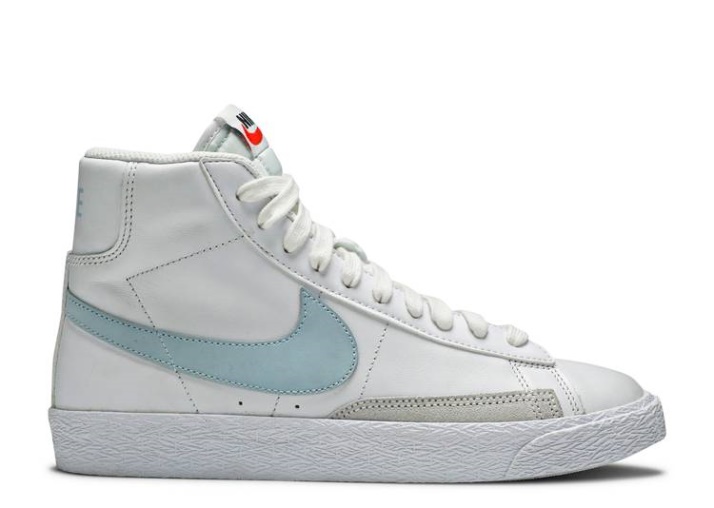 Nike Blazer Mid Gs - Azul Celeste