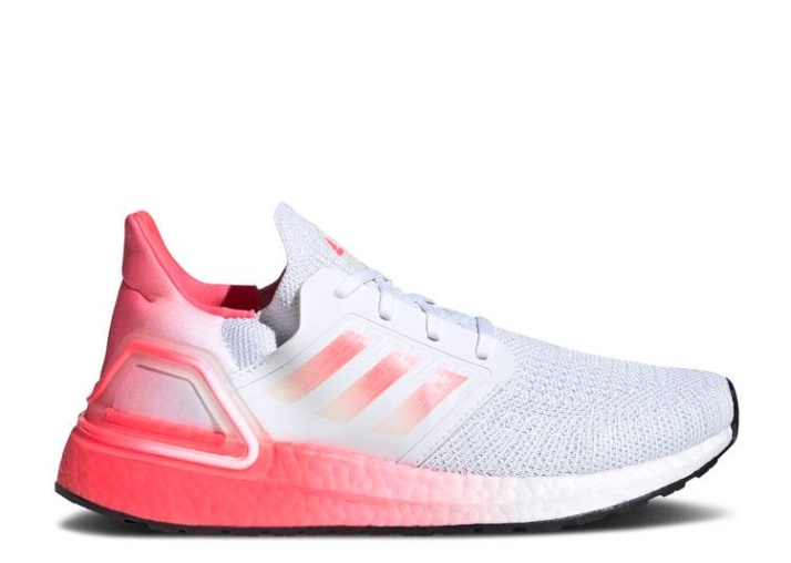 Adidas Ultraboost 20 J - Blanco Señal Rosa