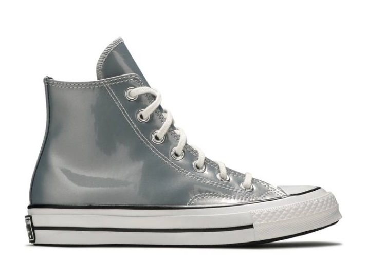 Converse Wmns Chuck 70 Alto - Industrial Glam Plata/egret/negro