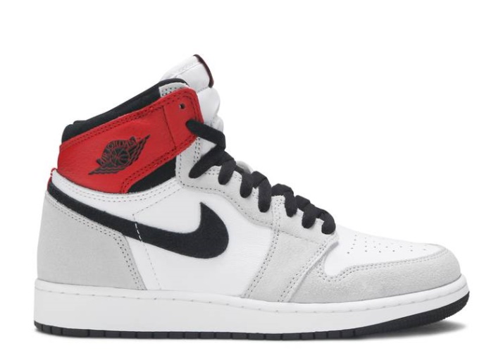 Air Jordan 1 Retro High Og Gs - Humo Gris