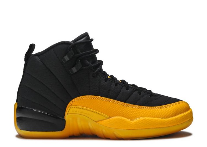 Air Jordan 12 Retro Gs - Universidad Oro