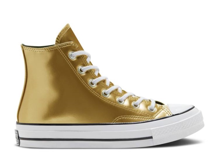 Converse Wmns Chuck 70 Alto - Industrial Glam Oro/negro/egret