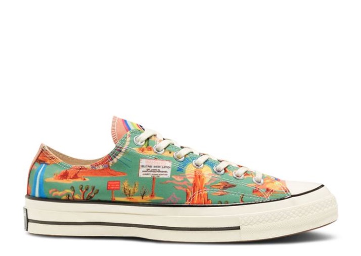 Converse Chuck 70 Low - Twisted Resort Egret/multi/black