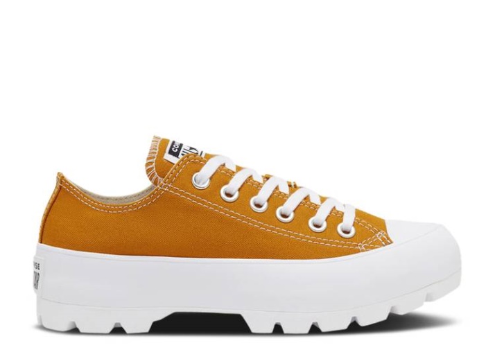 Converse Wmns Chuck Taylor All Star Low - Season Lugged Saffron Amarillo/blanco