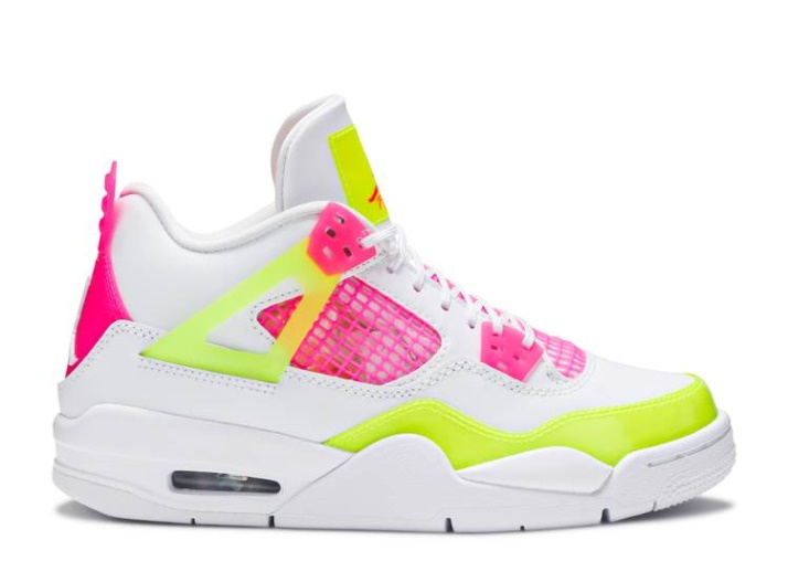 Air Jordan 4 Retro Gs - Veneno De Limón