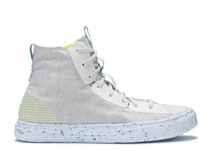 Converse Chuck Taylor All Star Cráter Alto - Blanco