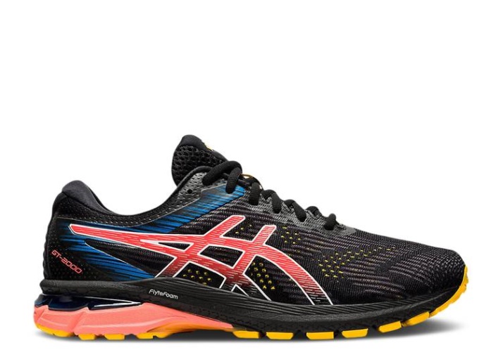 Asics Gt 2000 8 Trail - Negro Amanecer Rojo