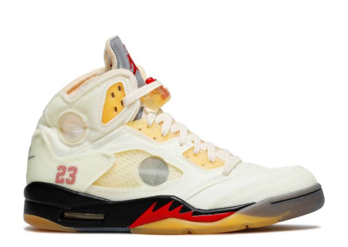 Off-white X Air Jordan 5 Sp - Vela