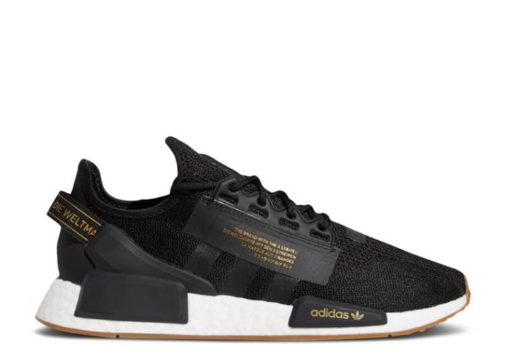 Adidas Nmd R1 V2 - Black Gold Metallic