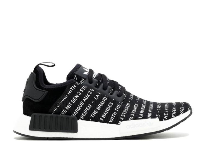 Adidas Nmd R1 - The Brand W/The 3 Stripes Core Black/Footwear White