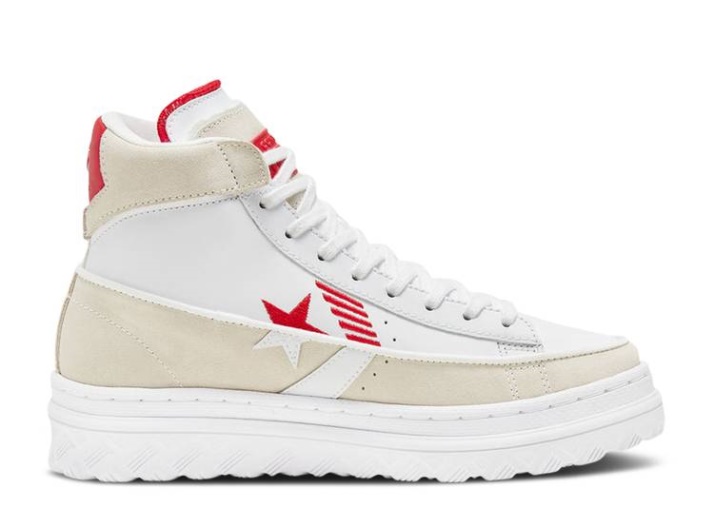 Converse Pro Leather X2 High - Rivals Pack Egret/White/University Red