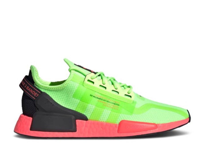 Adidas Nmd R1 V2 - Watermelon Pack Signal Green/Signal Pink