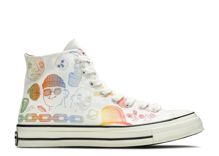 Converse Tyler The Creator X Foot Locker X Chuck 70 - Artist Series White/Multicolor