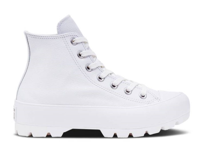 Converse Wmns Chuck Taylor All Star Lugged Leather High - White