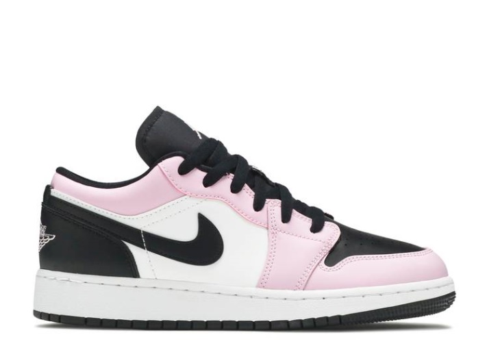 Air Jordan 1 Low Gs Arctic Pink/Black/White