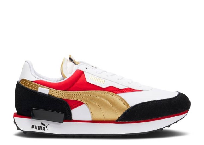 Puma Wmns Future Rider - Varsity White/Team Gold/Black