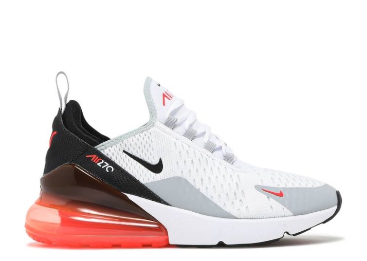 Nike Air Max 270 Gs - Negro Brillante Carmesí