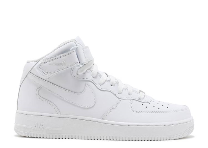 Nike Air Force 1 Mid '07 - Triple Blanco