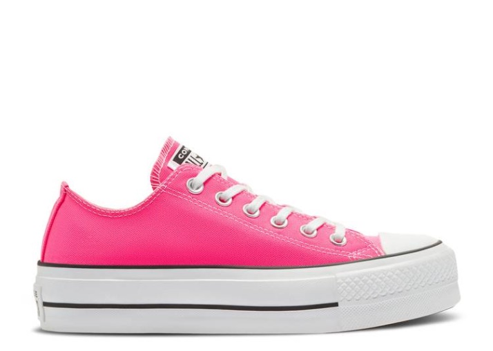 Converse Wmns Chuck Taylor All Star Plataforma Bajas - Rosa Hiper