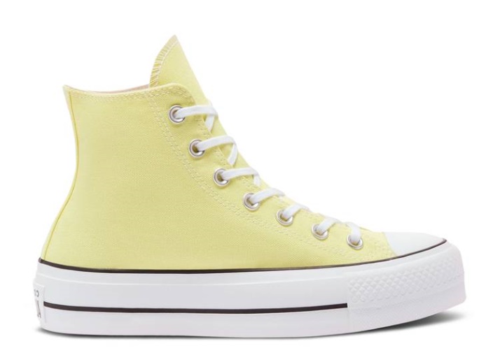 Converse Wmns Chuck Taylor All Star Plataforma Altas - Light Citron