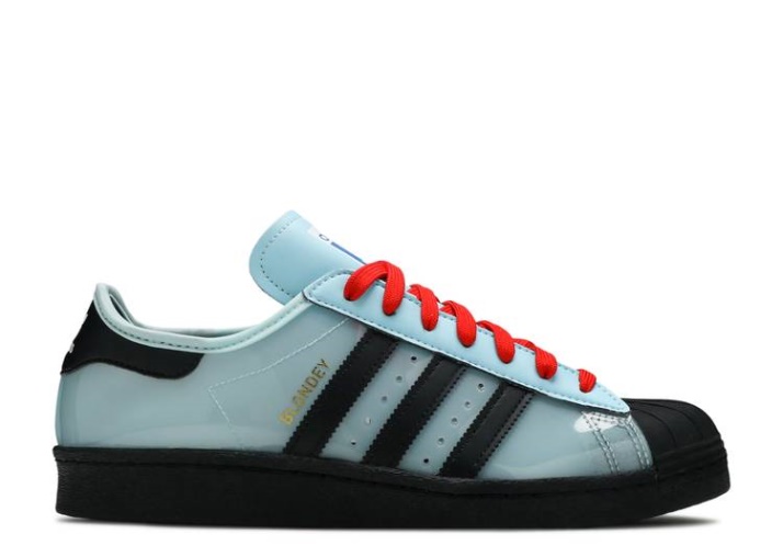 Adidas Blondy Mccoy X Superstar - Azul Hielo Negro