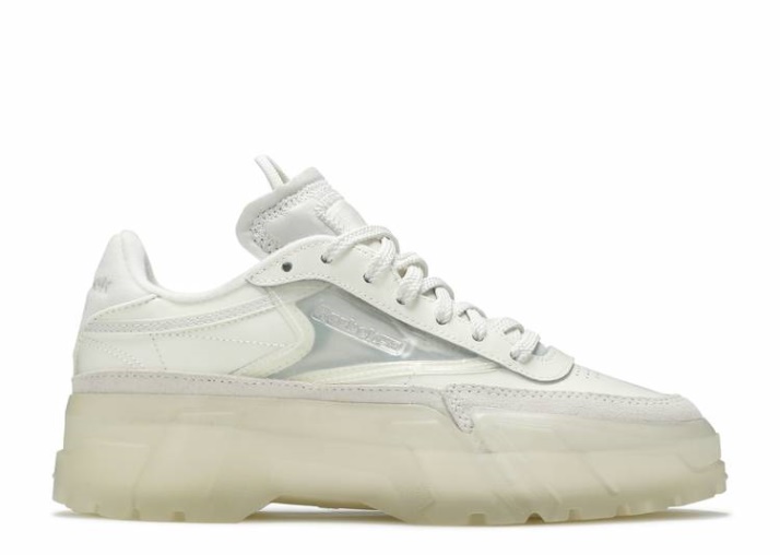 Reebok Cardi B X Mujer Club C - Tiza