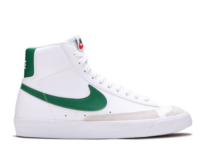 Nike Blazer Mid '77 Gs - Blanco Pino Verde