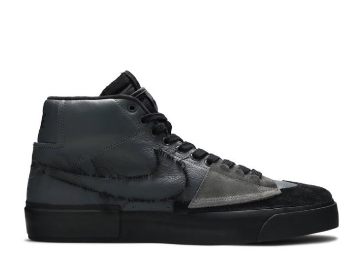 Nike Zoom Blazer Mid Edge Sb - Gris Hierro