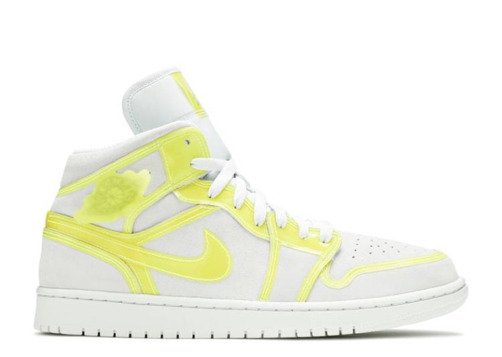 Air Jordan 1 Mid Lx - Off White Opti Amarillo